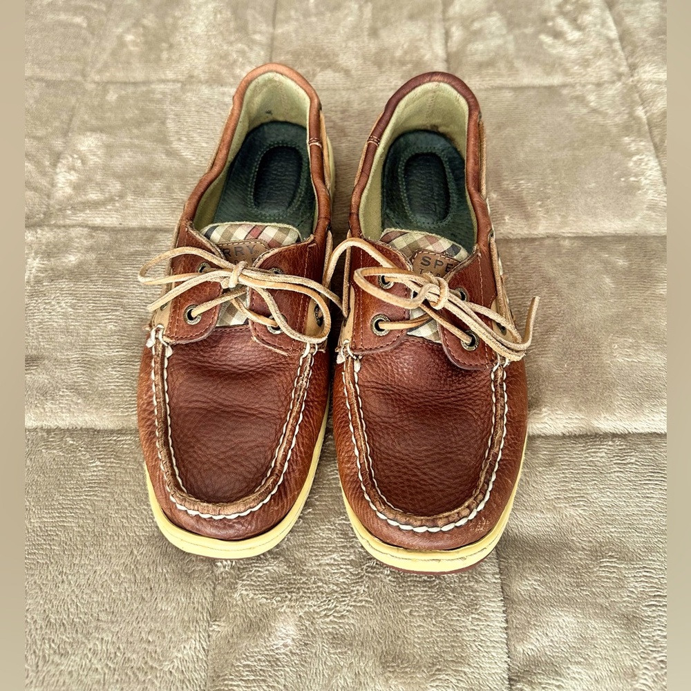 SPERRY Topsider Womens’ Brown Leather